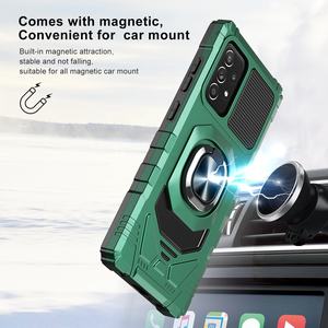 Funda de teléfono móvil para <span class=keywords><strong>Samsung</strong></span> A82 5G, carcasa de adsorción magnética para montaje en coche, a prueba de golpes, para Quantum 2 - Product Image 5
