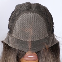Perruque de mode SMILCO pour femme, dentelle 13*4, dégradé marron, ondulée bouclée, douce et volumineuse, effet Body Wave, en fibre japonaise SM9022B