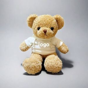 Low MOQ 30cm12 Inch Custom Cute Teddy Bear Plush Toy <b>T</b>-Shirt Design Soft Welcome Gifts Christmas Thanksgiving Holiday Gift - Product Image 5