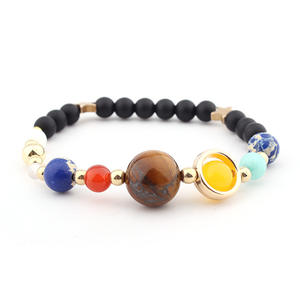 Natural Stone Universe Yoga Chakra Solar <b>Bracelet</b> Eight Planets <b>Bead</b> <b>Bracelet</b> <b>Men</b> M0293 - Product Image 1