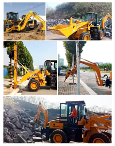 Hengwang HW10-20 Mini Terna 4x4 a Trazione Integrale CE Multifunzionale 2in1 per Edilizia e Agricoltura - Product Image 5