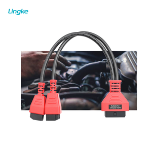 Cable de Diagnóstico Rojo con Lector de Códigos OBDII Chrysler 12+8 con Autorización <span class=keywords><strong>FCA</strong></span>, 1 Año de Garantía, Conector de 12/8 Pines - Product Image 1