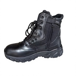 Zapatos de Entrenamiento para Hombre SF01 703 Typhoon DMN, Botas Tácticas de Gamuza Negra, Cierre de Cordones, Impermeables, para Exteriores, Todas las Temporadas - Product Image 3
