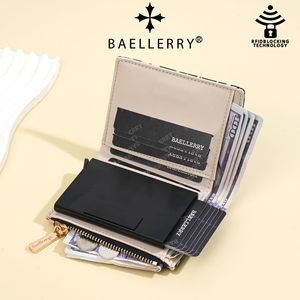 Baelerry Floral PU <b>Wallet</b> Women <b>RFID</b> <b>Blocking</b> Compact Clutch Card Holder Everyday Use - Product Image 4