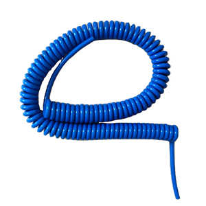 2 lõi rút lại màu cam dây điện xoắn ốc cuộn dây cáp - Product Image 1