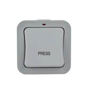 MP Series MP23 1gang 2way 20 Amp printed Press weatherproof Switches sockets