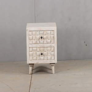 Custom Design Wooden Bedside Table with Functional Storage Space Bedroom Furniture for Hospitality and Residential Markets - Product Image 2