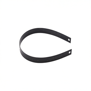 443 Soporte de montaje de acero negro de 10 mm de ancho sin accesorios electrónicos para una fijación segura - Product Image 2