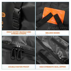 600D/420D 120x90x44cm Large Waterproof Car Cargo Roof Bag Rooftop Luggage Carrier <b>Black</b> <b>Storage</b> <b>Cube</b> Bag Travel SUV Van for Cars - Product Image 4