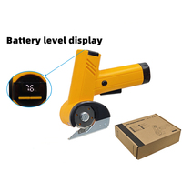 Ciseaux électriques sans fil, machine à découper le tissu, le carton et le cuir, écran LED, machine à découper rechargeable
