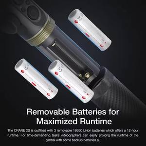 Estabilizador de Cámara de Mano de 3 Ejes ZHIYUN CRANE 2S, Compatible con Cámaras DSLR y sin Espejo Sony, Fuji, Nikon - Product Image 5