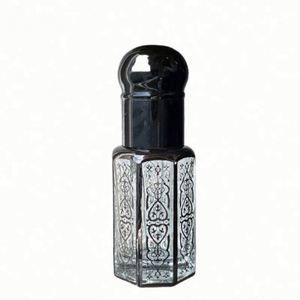 Custom Luxury Empty <b>Essential</b> <b>Oil</b> Attar Bottles Boxes <b>Set</b> Magnetic Packaging Arabic Glass Roll on Screen Printing - Product Image 1