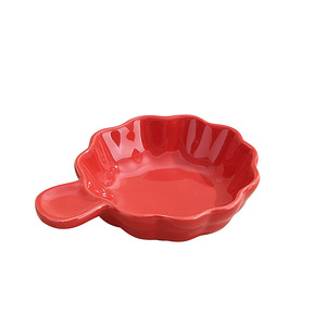 Plat à sauce en céramique pour fondue et barbecue, design japonais, écologique, pour sauce soja et vinaigre - Product Image 6