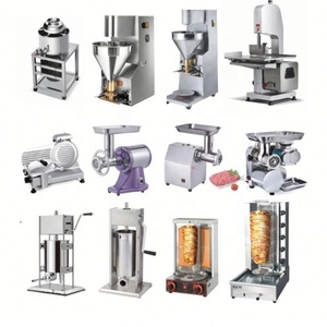 Restaurante Carnicería Producto Hacer Carne Otros alimentos Maquinaria de procesamiento de carne Rebanadora Cortador Chopper Equipo de corte - Product Image 6