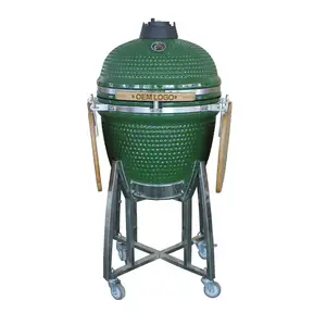 Auplex Ceramic Kamado 21 Inch pro Charcoal Smoker Argentine bbq Barbecue Parrilla Grill