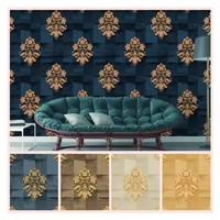 Papier peint vinyle 3D personnalisé de style moderne pour la décoration intérieure Conception imperméable pour chambre à coucher et salon