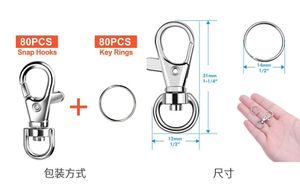 อุปกรณ์เสริมห่วงพวงกุญแจ2025หัวเข็มขัดกระเป๋าโลหะแบบปลดออกได้อย่างรวดเร็วตะขอโลหะสำหรับพวงกุญแจกระเป๋ากระเป๋ากระเป๋าถืออุปกรณ์สำหรับพวงกุญแจ - Product Image 4