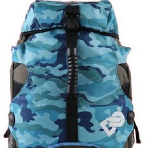 Sac à dos de rangement pour patins à roulettes en toile, sac à dos pour patins à roulettes, sac à dos pour patins à <span class=keywords><strong>glace</strong></span>, sac à dos de sport camouflage graffiti, sac DC - Product Image 5