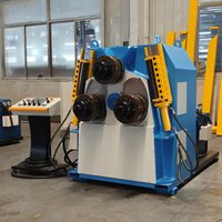 Machine à cintrer les profilés W24S-30, équipement de cintrage de profilés métalliques, cintreuse à cercle complet pour profilés en acier