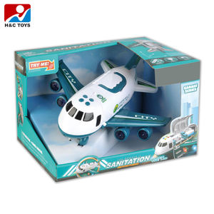 Camión de Basura de Aleación Deformation Stores, <span class=keywords><strong>Juguetes</strong></span> de Avión para Niños con Inercia, con Luz y Música - Product Image 3