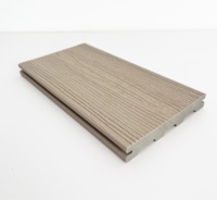 Planches WPC de qualité européenne, modernes, carrées, brossées, imperméables, terrasses en bois composite, revêtements de sol en plastique bois