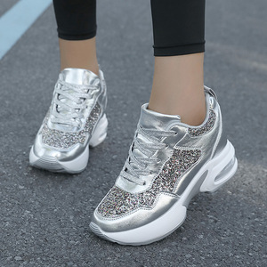 Baskets décontractées pour femmes à semelle épaisse, en maille respirante, à enfiler, légères et durables, chaussures tendance - Product Image 6