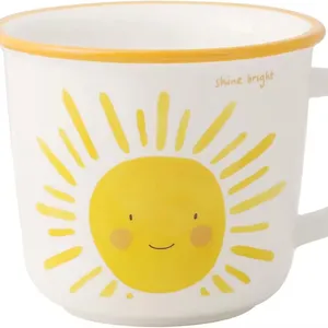 Good Morning Ceramic Mug with Handle Coffee & Tea Mug Milk Mug
