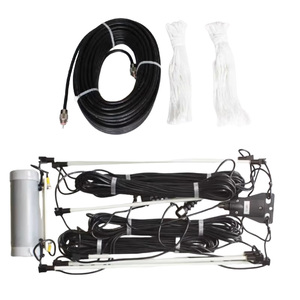 Antenne dipolaire pliée HF AH-710 1,9-30 MHz, antenne radio marine pour IC-78 IC-718 IC-M700PRO IC-M710 IC-M803 - Product Image 1