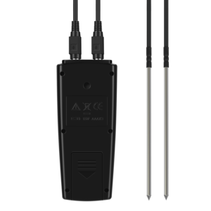 Termómetro de Doble Canal YET-720L con Sondas de Resistencia de Platino, Batería ABS para Uso en Interiores y Exteriores, Registrador de Temperatura - Product Image 4