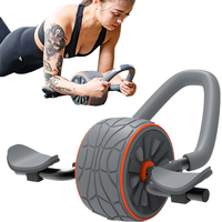 Rouleau abdominal multifonction en acier pour exercices de récupération musculaire, équipement de fitness à domicile, unisexe