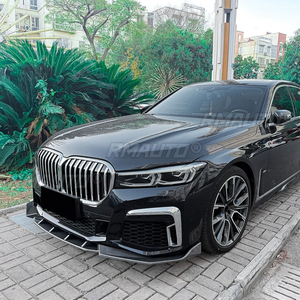 สำหรับ BMW ซีรีส์ 7 G11 G12 LCI M Sport ปี 2019-2022 สปอยเลอร์กันชนหน้า ดิฟฟิวเซอร์ ชิ้นส่วนตกแต่งกันชน อุปกรณ์เสริม - Product Image 4