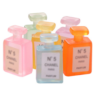 Simulation tridimensionnelle bouteille de parfum lumineuse bricolage poupée Machine Miniature résine jouet pour enfants maison de poupée accessoires - Product Image 5