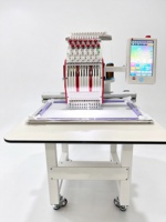 Machine à broder informatisée intelligente avec contrôle précis des points pour la création de motifs textiles personnalisés et la réalisation de motifs créatifs