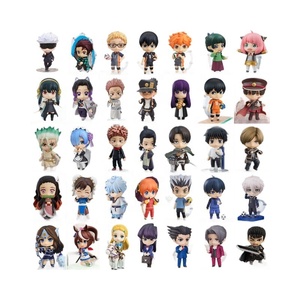 Figura de Anime de Arcilla Versión Q, Figuras Nendroid, Figura de PVC Articulada con Rostro Intercambiable y Ensamblaje para Demon Slayer Jujutsu Kaisen - Product Image 1