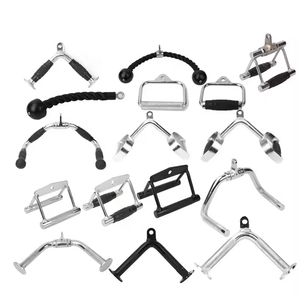 Basso prezzo bicipite allenamento <span class=keywords><strong>doppia</strong></span> testa <span class=keywords><strong>corda</strong></span> di tensione accessori palestra testa singola testa <span class=keywords><strong>doppia</strong></span> tricipite pressione inferiore <span class=keywords><strong>corda</strong></span> di tirare maniglia - Product Image 3