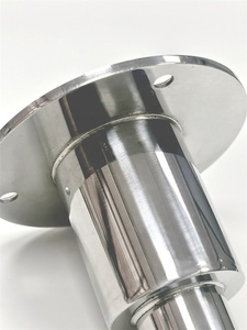 Nouveau tuyau d'échappement droit en acier inoxydable argenté durable pour bateau marin avec joint, accessoires de quincaillerie pour yacht - Product Image 5