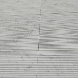 Baldosas de Mármol Blanco Carrara UnionStone con Ranuras - Diseño Moderno Impermeable para Baños Interiores y Uso en Hoteles, 1 Año de Garantía - Product Image 4