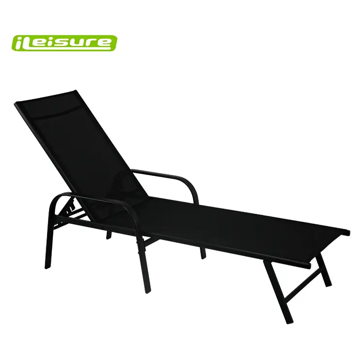 Outdoor verstellbarer Kd Steel Aluminium Garten Sonnen liege Liegestuhl für Sun Relax ing