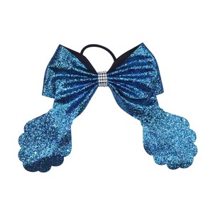 קשת סרט איכותית עם אפשרויות צבע מרובות, בעלת גזרה של זנב דג לקליפס שיער או כאביזר לבגדים. - Product Image 4