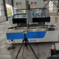 Machine de découpe laser CNC à fibre haute puissance 12000W 13035mm pour armoire serveur coréenne, double entraînement, 80m/min, précision 0,03mm JINDAJIN
