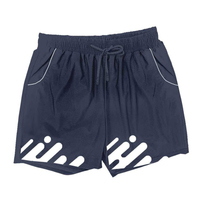 Shorts de sport en polyamide et élasthanne de haute qualité, personnalisés OEM ODM, pour l'entraînement, la salle de sport, la course à pied, les vêtements décontractés, séchage rapide, pour hommes