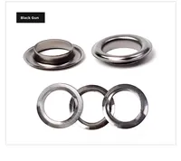 Grands œillets métalliques ronds pour rideaux, diamètre intérieur 40 mm, œillets en fer pour tentes, bâches, draperies