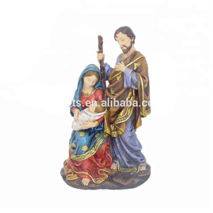 Resina Santa <span class=keywords><strong>Casa</strong></span> de la familia decoración religiosa católica Saint artículos Staues - Product Image 1