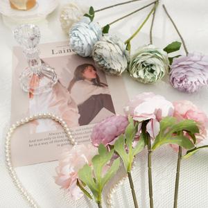 Bunga Mawar Buatan Berkualitas Tinggi 2025, Bunga Peony Buatan untuk Dekorasi Pernikahan dan Rumah - Product Image 3