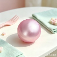 Balle anti-stress sphérique transfrontalière en vaseline, compressible, déformable, sans rebond, sensation tactile idéale