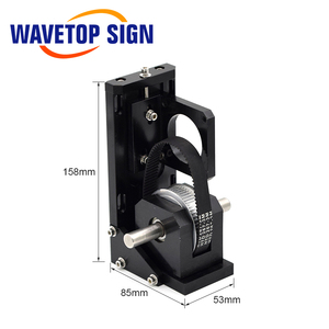 <span class=keywords><strong>Base</strong></span> de Motor de Eje Y WaveTopSign NEMA23, Pieza para Máquina de Corte Láser - Product Image 3