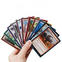 Protège-cartes texturés mats parfaits 62x89 mm – Petits porte-cartes 62x89 mm – Protège-cartes pour mélange de cartes