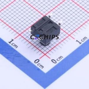K2-6639SP-G3SC-04 Tactile Switch SMD,6x6mm Switch 1.8N Vertical Mount 6mm 6mm - Product Image 2