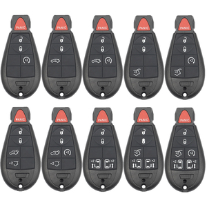 SZMAISHI 4/5/6/7 Buttons 433MHZ <strong>Keyless</strong> Entry Remote For Chrysler FOBIK FCC ID M3N5WY783X/IYZ-C01C Smart Vehicle Blank Car Key - Product Image 2