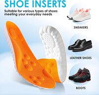 Meilleures semelles intérieures de course à pied : absorption des chocs, respirantes, en mousse à mémoire de forme hautement élastique, inserts pour chaussures de basketball